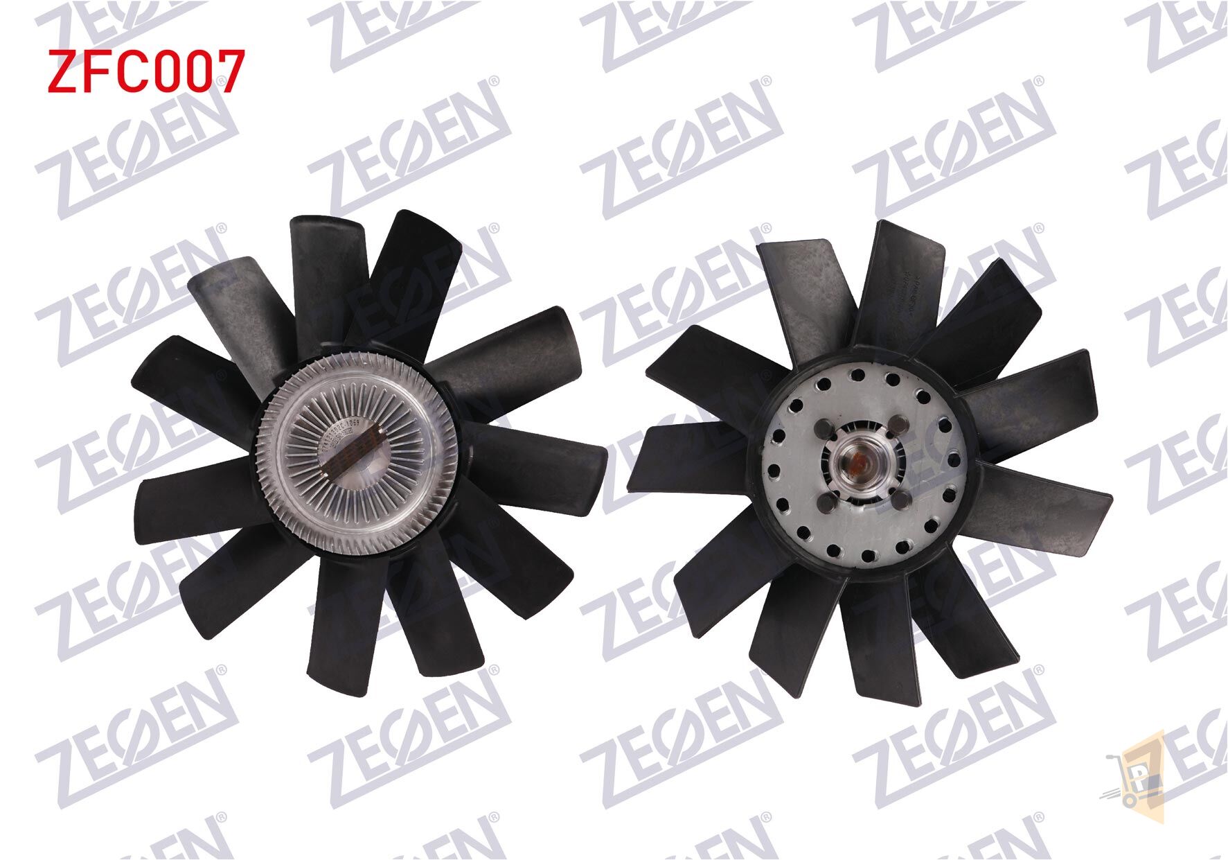 FAN TERMİĞİ PERVANE KOMPLE - 2.5 TDİ ANJ AVR AHD LT35